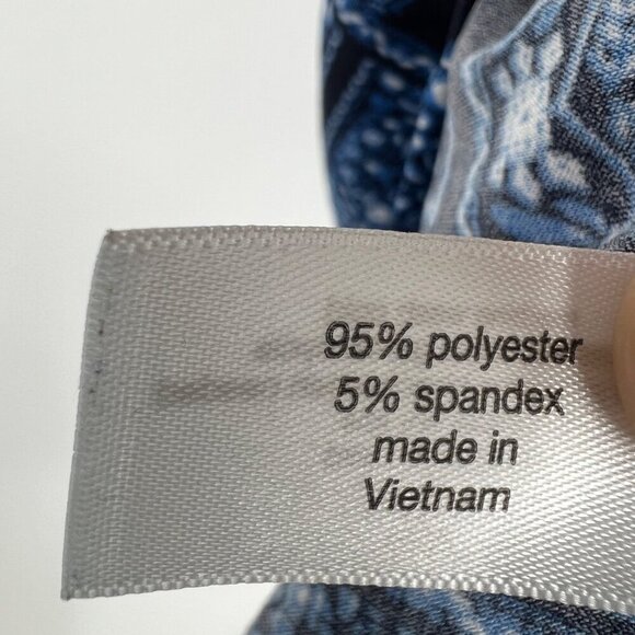 Lane Bryant Cap Sleeve Top woman's plus size 14 16 XL Blue - Picture 6 of 7